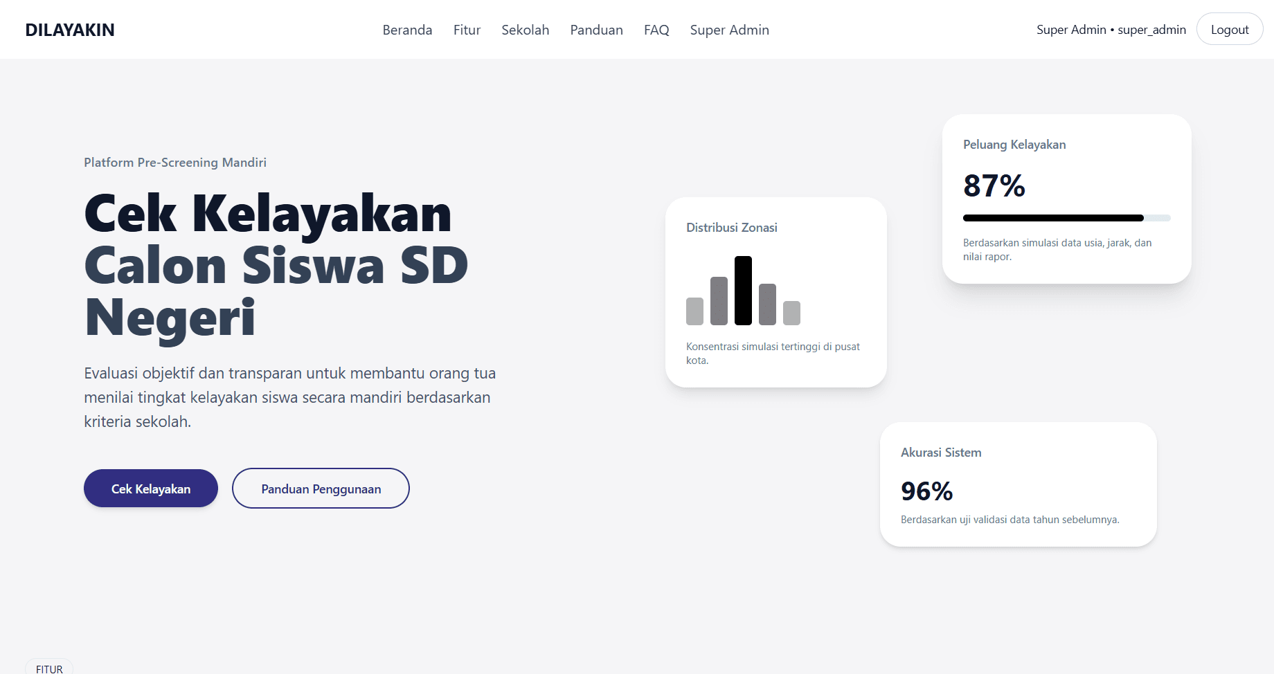 DILAYAKIN — Web-Based Student Eligibility Evaluation System